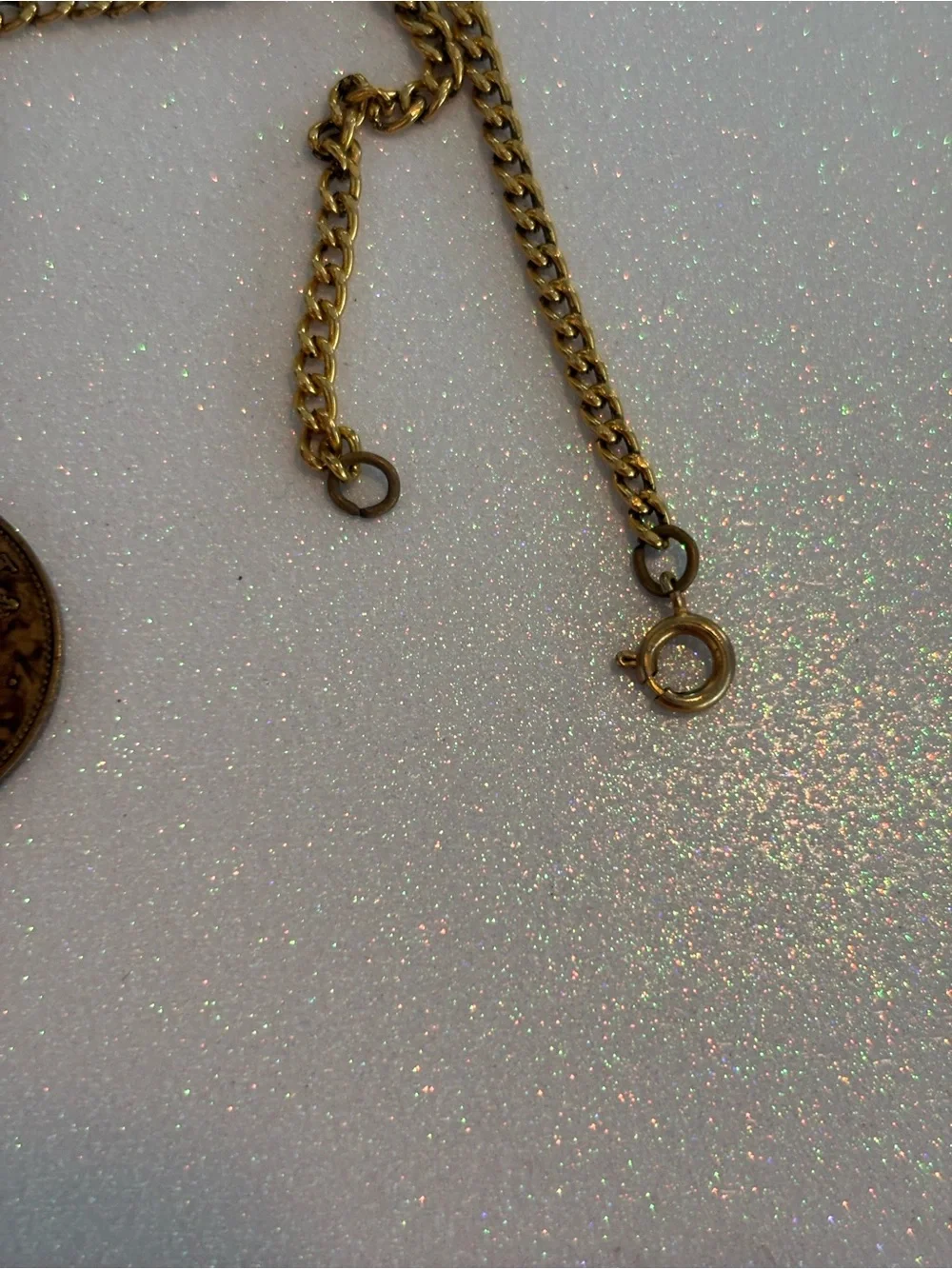 Vintage Coin Tassel Necklace
